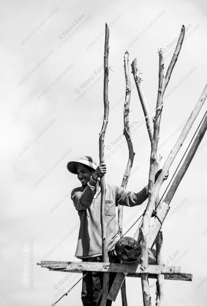 Builder Against the Sky Builder Against the Sky - Fine Art Photography Print, Limited Edition Photography, Contemporary Art Photography, High-Quality Art Prints, Art Photography for Collectors