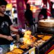 The Street Cook's Flame - Fine Art Photography Print, Limited Edition Photography, Luxury Photography Art, Museum-Quality Photography, Photography for Art Collectors