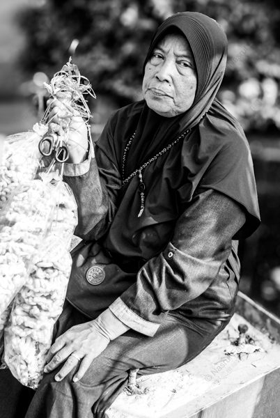 The Seated Vendor with Her Wares The Seated Vendor with Her Wares - Fine Art Photography Print, Limited Edition Print, Black and White Photography, Museum Quality Print, Giclée Print