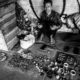 The Pavement Jeweler and His Wares - Fine Art Photography Print, Limited Edition Photography, Documentary Photography, Black and White Photography, High-End Photography Art