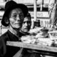 The Elder at the Market Stall - Fine Art Photography Print, Limited Edition Photography, Black and White Portrait, Museum-Quality Artwork, Art Photography for Collectors