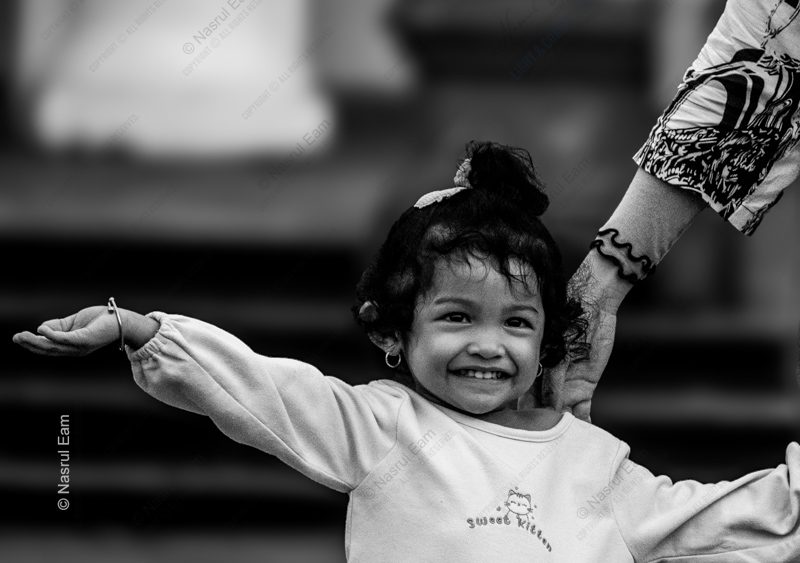 A Child's Joyful Reach A Child's Joyful Reach