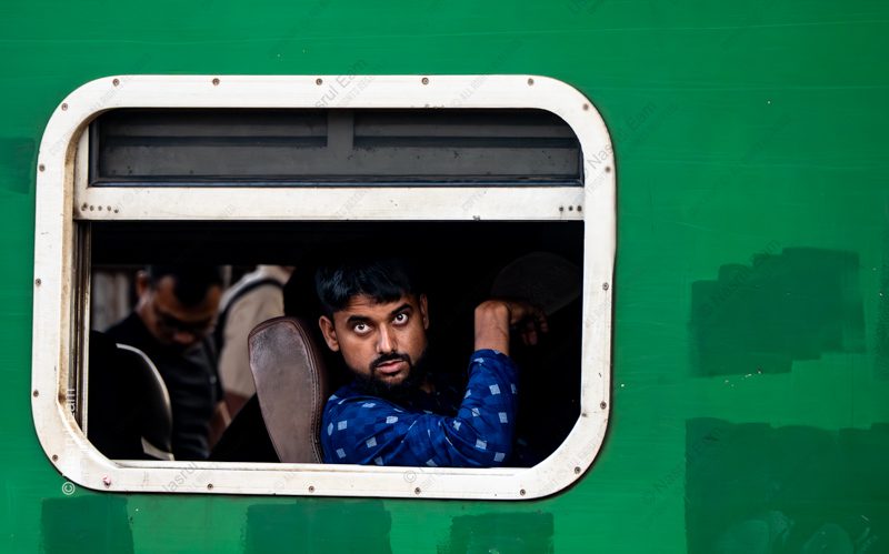 Passenger in the Green Carriage - Fine Art Photography Print, Limited Edition Photography, Giclée Print,  Photography Art Print,  Contemporary Art Photography