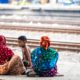 Family by the Railway Tracks - photography, visual storytelling, fine art photography, family photography, documentary photography, contemporary photography