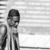 A Laborer's Quiet Contemplation - Photography Portraits, Fine Art Photography Prints, Documentary Photography, Visual Storytelling, Monochrome Photography, Human Condition Art
