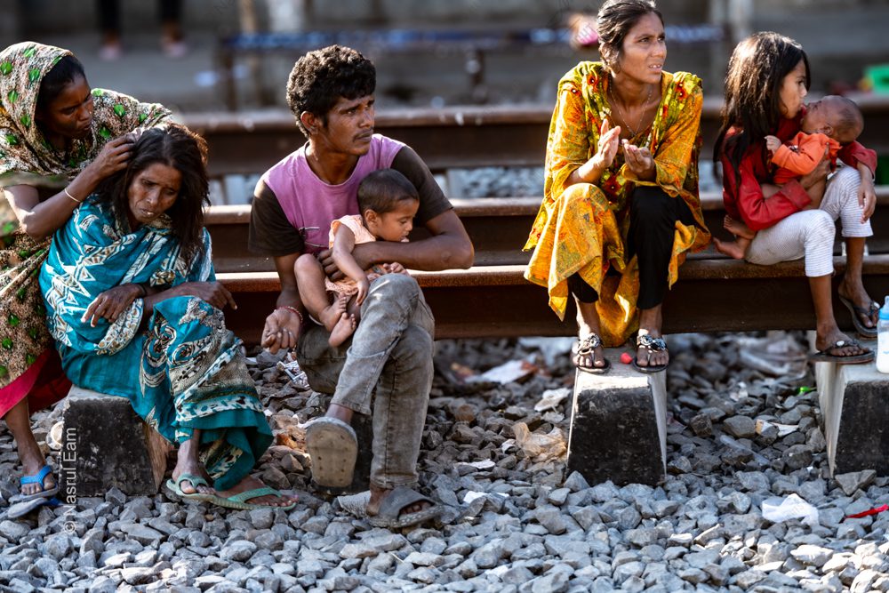 Generations on the Railway Embankment
