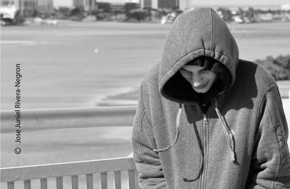 Walking on the Bridge by Jose Juniel Rivera-Negron - Street Photography, Photo of the Day, Photography Awards, Art Photography, Photojournalism