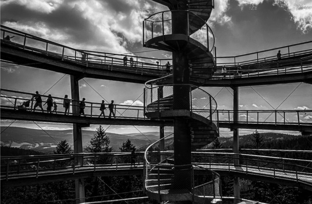 People at the Timber Trail by Mirka Krivankova People at the Timber Trail by Mirka Krivankova - Photojournalism, Art Photography, Photo of the Day, Photography Awards, Online Photography Courses