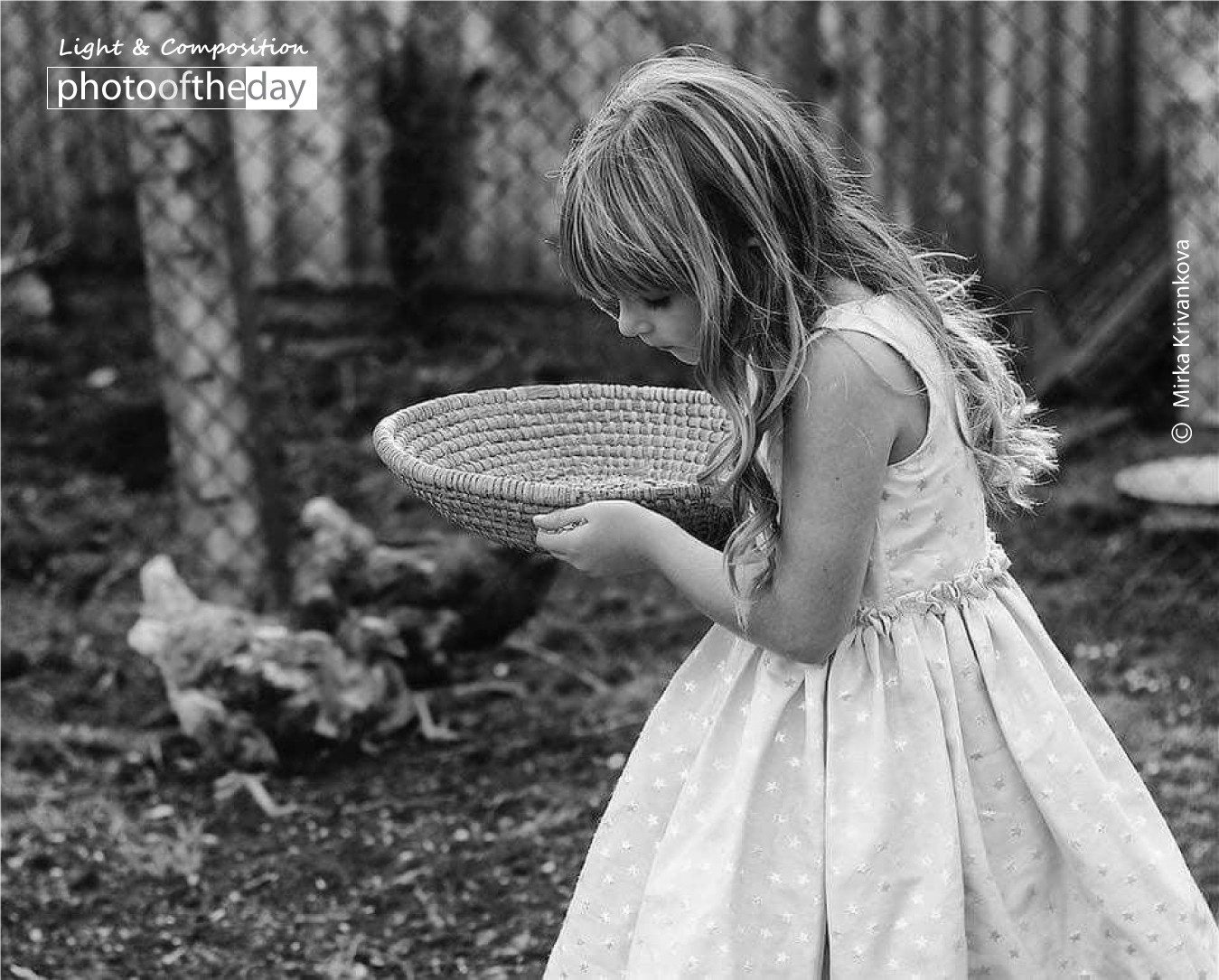The Little Farm Girl by Mirka Krivankova The Little Farm Girl by Mirka Krivankova - Photojournalism, Photography Awards, Photo of the Day, Portrait Photography, Mirka Krivankova