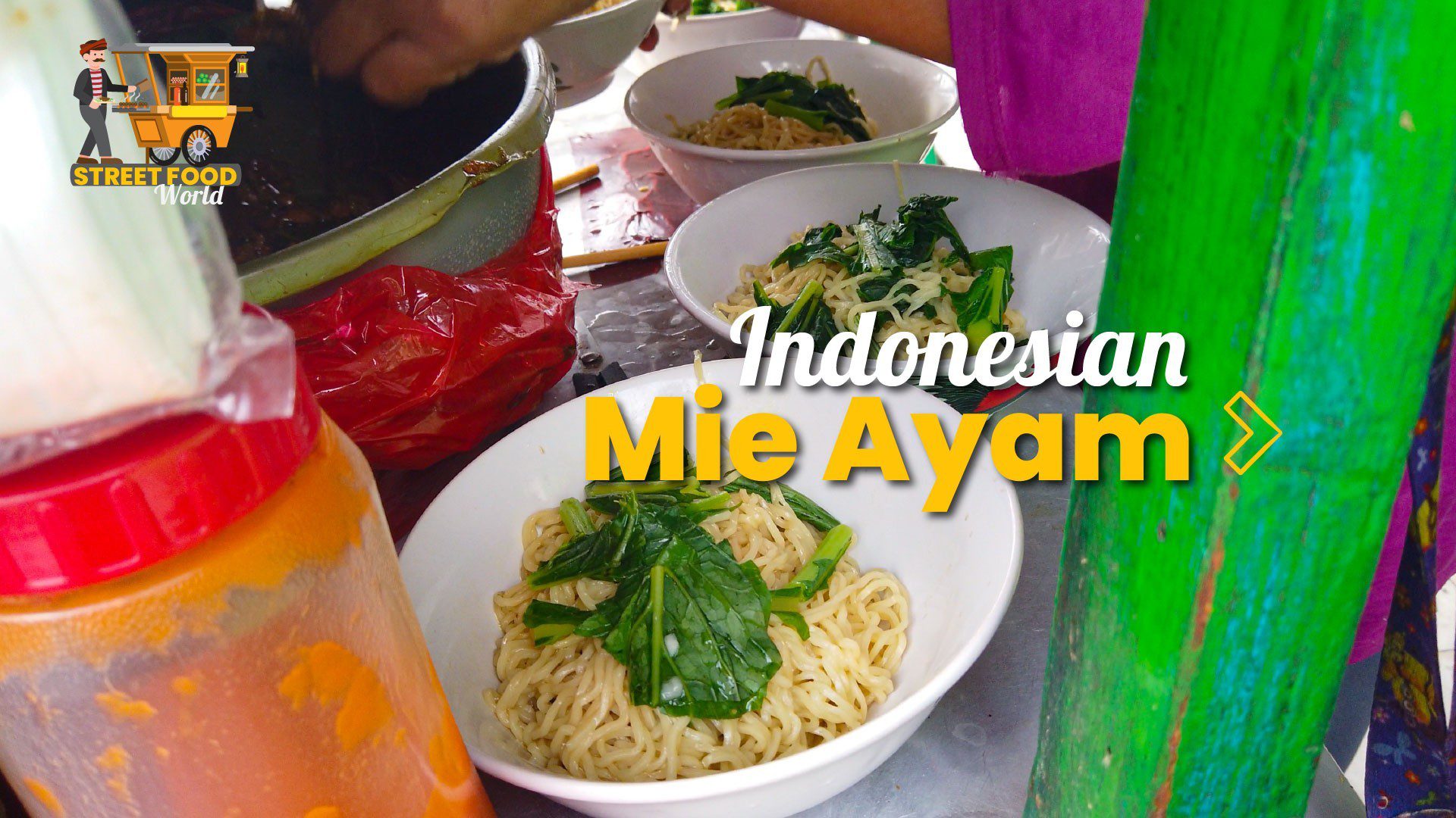 Mie Ayam - Mie Ayam, Street Food Photography, Food Photography, Culinary Photography, Indonesian Cuisine