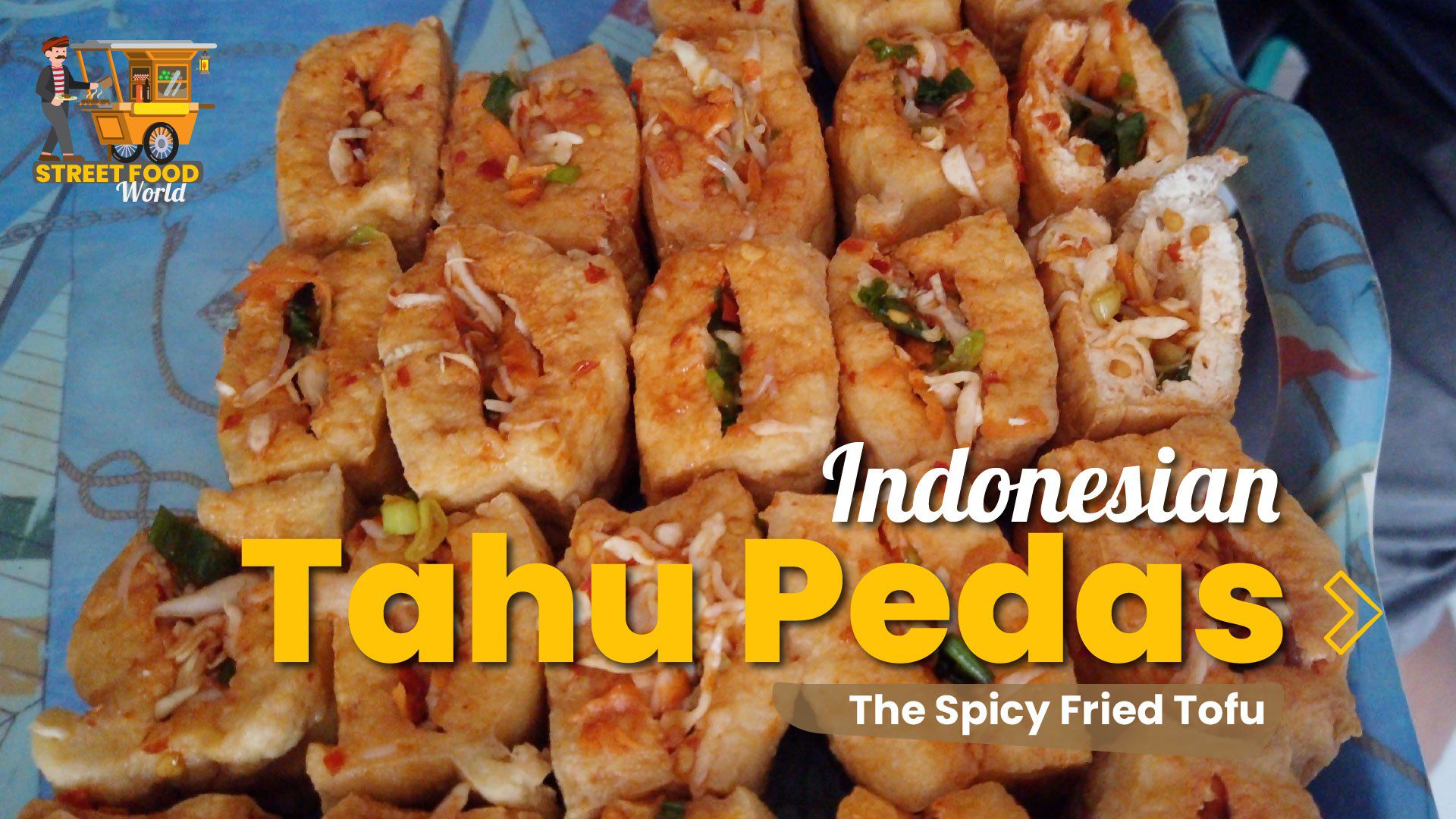 Tahu Pedas - Tahu Pedas, Indonesian street food, spicy fried tofu, Indonesian food recipe, recipe