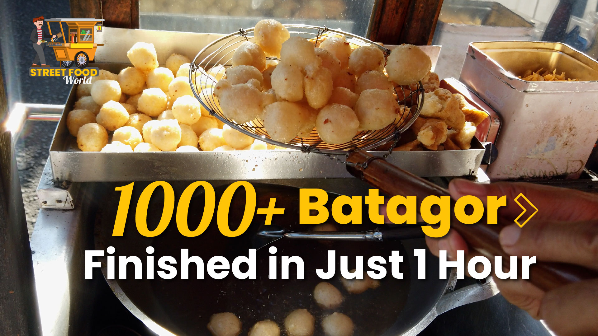 Batagor Mang Ujang - Street food photography, culinary photography, photojournalism, Indonesian food, Batagor