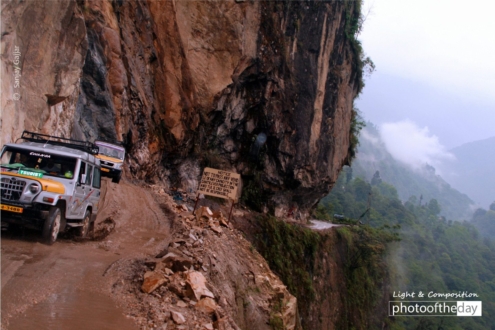On the Way to Lachung, by Sanjay Gajjar - Adventure Photography, Photo of the Day, Sikkim, Photography Awards, Landscape Photography