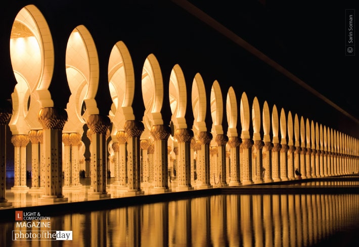 Golden Pillars, by Sarin Soman