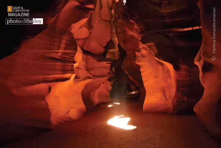 Antelope Canyon by Pavithra Ramasubramanian