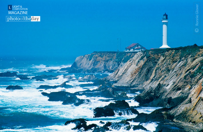 Lighthouse on the California Coast, by Ronnie Glover