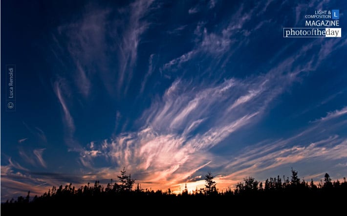 Sunset at Liscomb, by Luca Renoldi