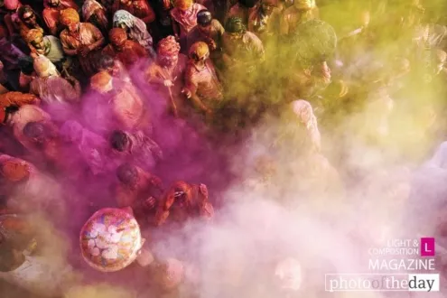 Celebration, by Sahil Lodha - Color Photography, Photojournalism, Photography Awards, Holi, Sahil Lodha