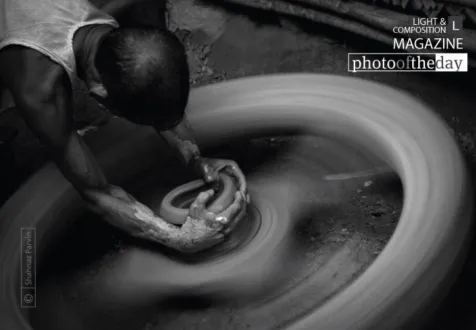The Potter and His Wheel by Shahnaz Parvin