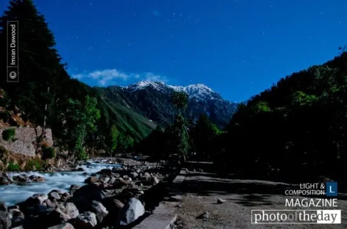 Naran at Full Moon Night by Imran Dawood