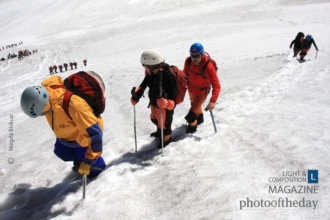Climbing Volcano by Magda Biskup