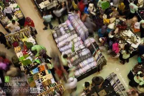 Shopping Frenzy by Zain Abdullah