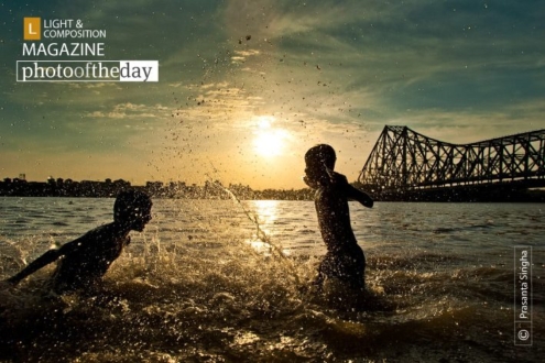 Joy in Every Drops, by Prasanta Singha - Motion Photography, Photojournalism, Street Photography, Photography Awards, Art Photography