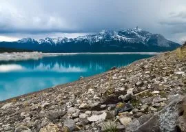 Lake Abraham by Arnab Pal