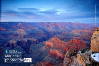 Sunset Over the Canyon by Anindya Chakraborty