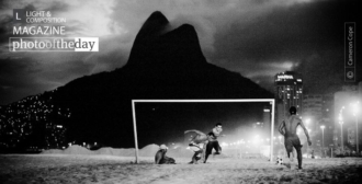 Ipanema Night Soccer by Cameron Cope
