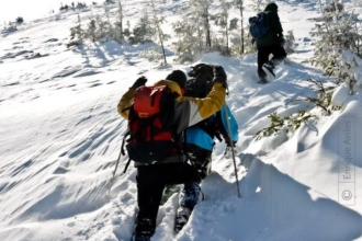 Climbing Hoverla by Enrique Aviles