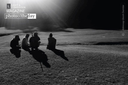 Under the Same Sun, by Abhiroop Ghosh - Photojournalism, Black and White Photography, Street Photography, Photography Awards, Photo of the Day