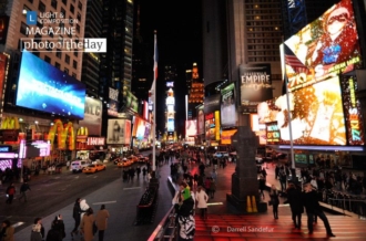Times Squareway by Darrell Sandefur