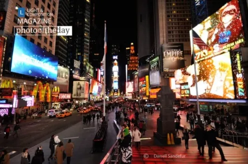 Times Squareway by Darrell Sandefur