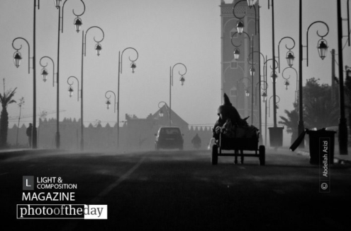 Sandy Day, by Abdellah Azizi - Street Photography, Photojournalism, Photography Award, Abdellah Azizi, Photo of the Day