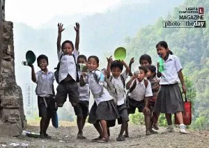 Masti Ki Pathshala, by Kamalesh Das - Photojournalism, Photography Awards, Travel Photography,  Kamalesh Das, Light & Composition
