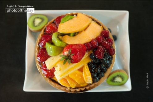 Freshly Made Fruit Cake by Rabih Madi - Food Photography, Photo of the Day, Art Photography, Photography Education, Online Photography Courses