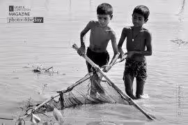 Fish Hunters by Shahnaz Parvin