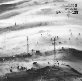 Mist over the Valley by Shirren Lim - Award-winning photography, black and white photography, landscape photography, Photo of the Day, Light & Composition