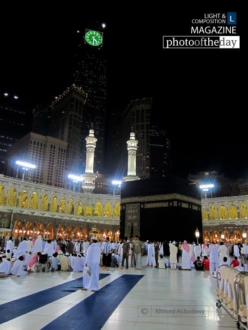 Kaaba at Night by Ahmed Al.Badawy