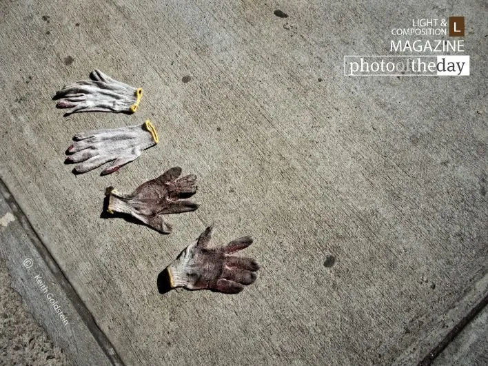 Work Gloves, by Keith Goldstein - Still Life Photography, Photography Awards, Photo of the Day, Award Winning Photography, Fine Art Photography