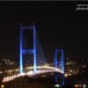 Beauty of Bosphorus, by Ferzan Turan - Night Photography, Award Winning Photography, Istanbul Photography, Bosphorus Bridge, Photo of the Day