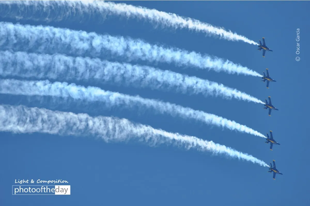 Blue Angels by Oscar Garcia