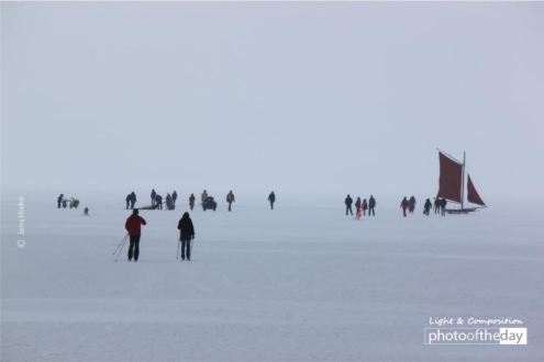 Sailing on Ice, by Jens Hieke - Ice Photography, Adventure Photography, Photo of the Day, Photography Awards, Art Photography