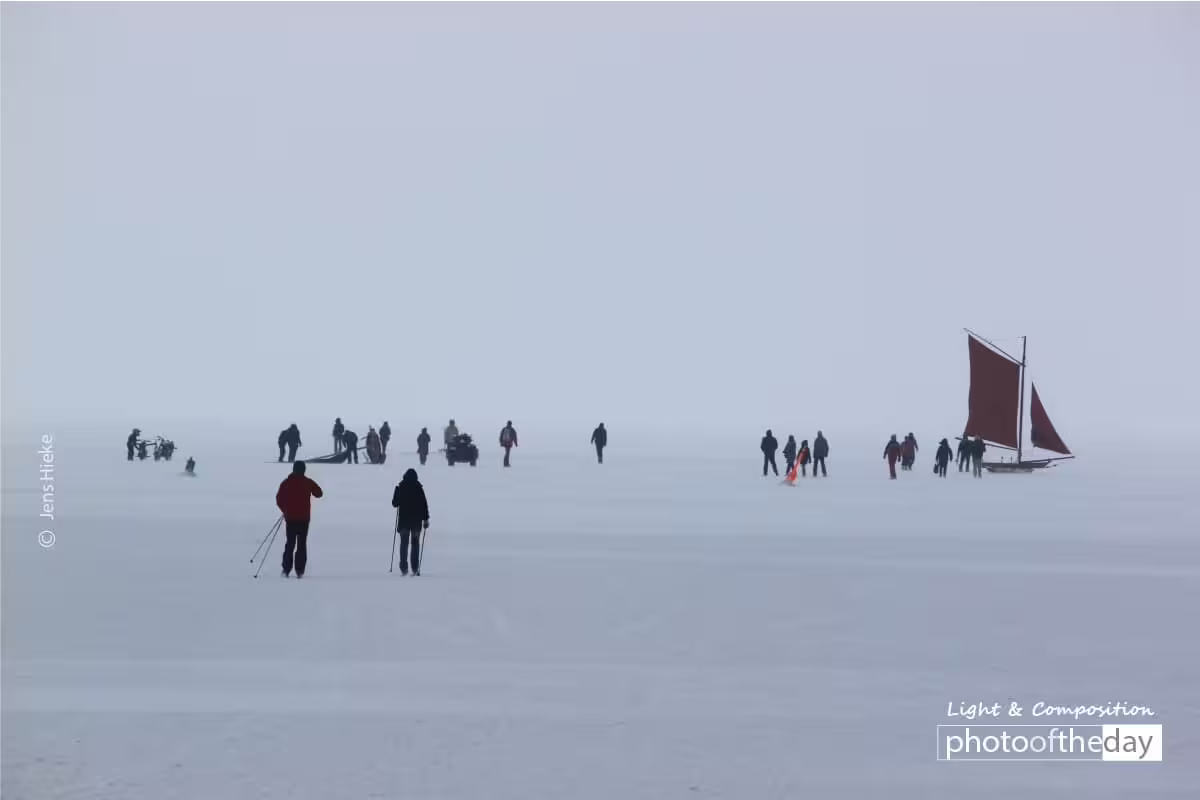 Sailing on Ice by Jens Hieke
