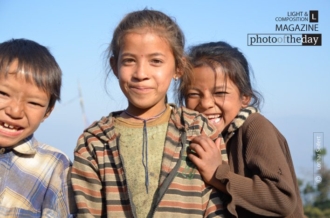Children in Nepal by Lothar Seifert