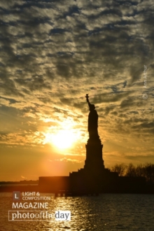 Liberty Sunset, by Ann Arthur - Sunset Photography, Photography Awards, Photo of the Day, Statue of Liberty, Landscape Photography