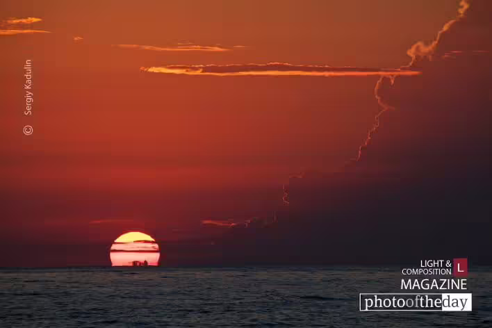 Sunset in Batumi by Sergiy Kadulin
