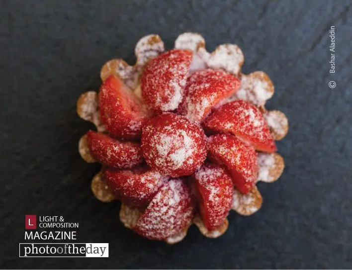 Strawberry Tart, by Bashar Alaeddin - Food Photography, Photography Award, Photo of the Day, Food Photography Awards,  Award Winning Photography