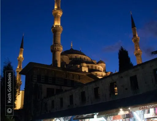 Blue Mosque by Keith Goldstein